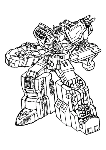 Omega Supreme coloring page