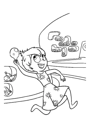 Disney Joy coloring page