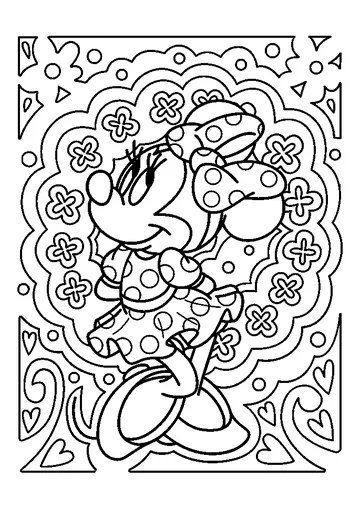 Beautiful Disney coloring page