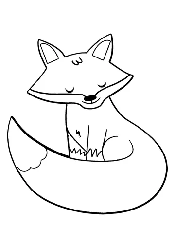 Cartoon Red coloring page