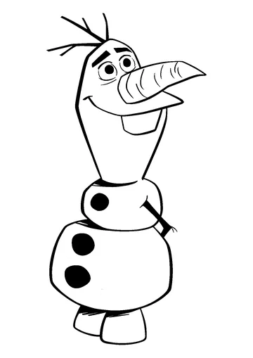 Disney Frozen coloring page
