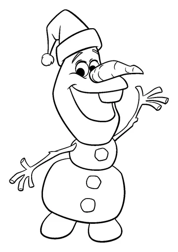 Christmas coloring page