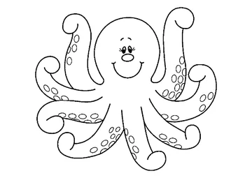 Cute Smiling coloring page