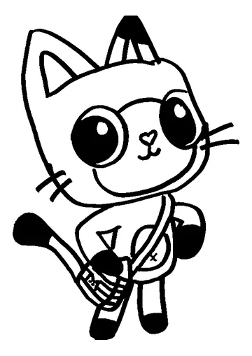 Pandy Paws coloring page