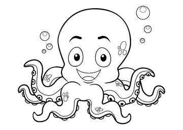 North Pacific Giant coloring page