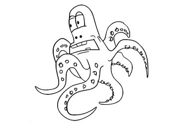 Tuberculate Pelagic coloring page