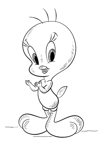 Tweety Bird coloring page