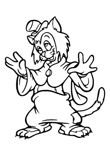 Gideon coloring page
