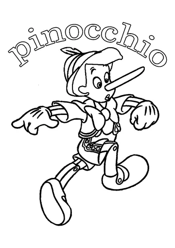 Long Nose coloring page
