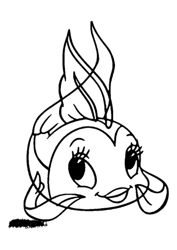 Lovely Cleo coloring page
