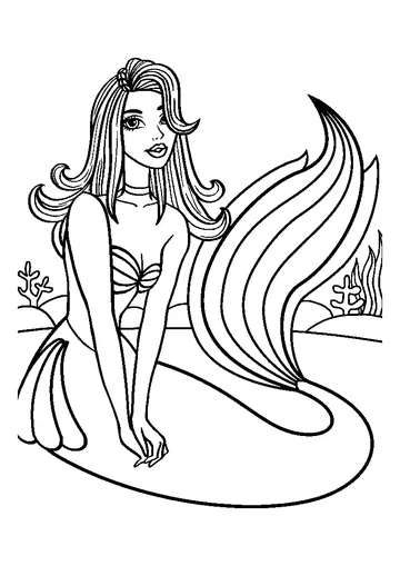 Lovely coloring page
