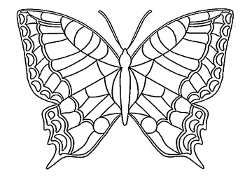 Pretty coloring page