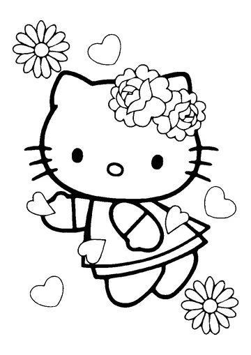 Valentine s Day coloring page