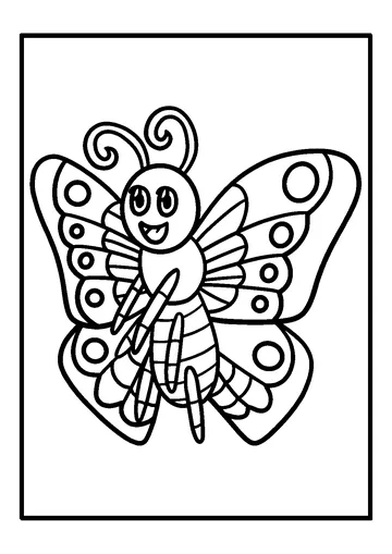 Cute Cartoon coloring page