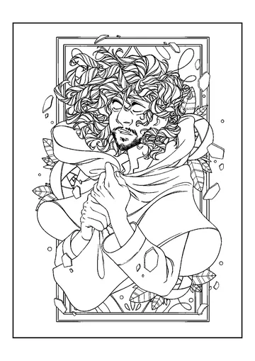 Encanto Bruno coloring page