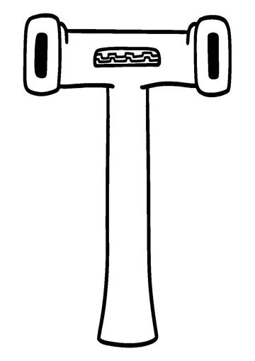 Lettle T from Alphabet Lore coloring page