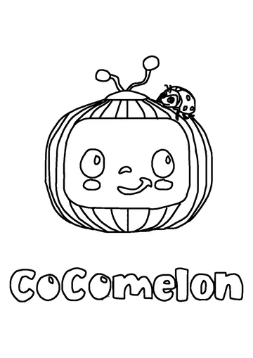 Cocomelon coloring page
