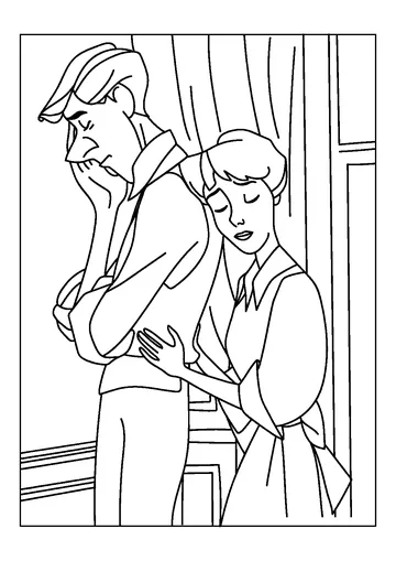 Anita Radcliffe and Roger Radcliffe coloring page