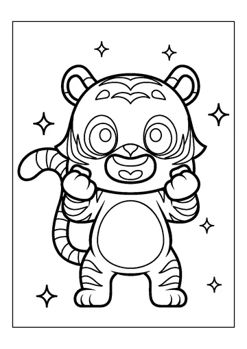 Angry Cartoon coloring page