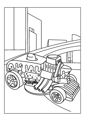 Birthday Burner For 2024 coloring page