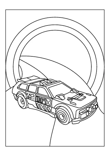 Track Dwagon For 2024 coloring page