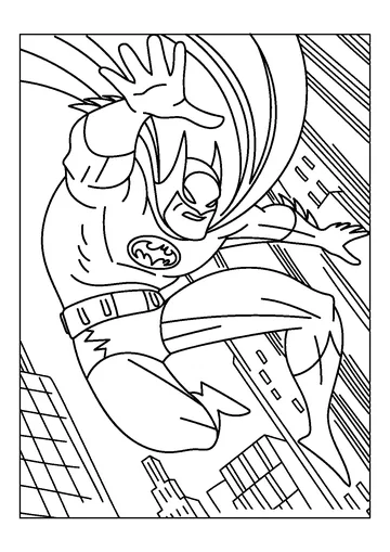 Batman Movies coloring page