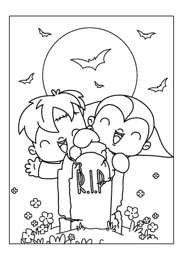Kids have Fun coloring page