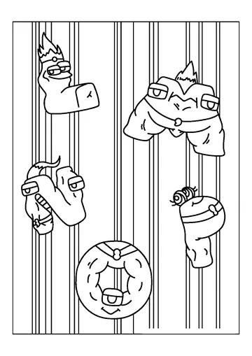 Cute Alphabet coloring page