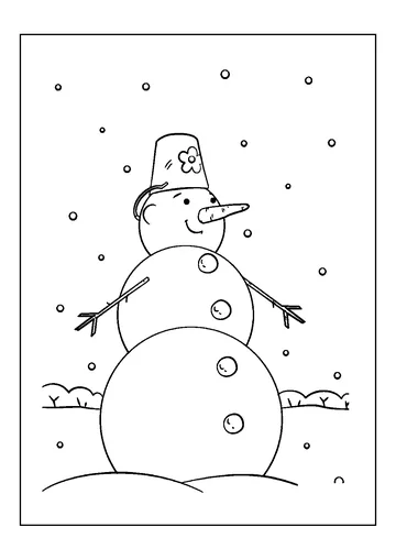 Cute Cartoon coloring page