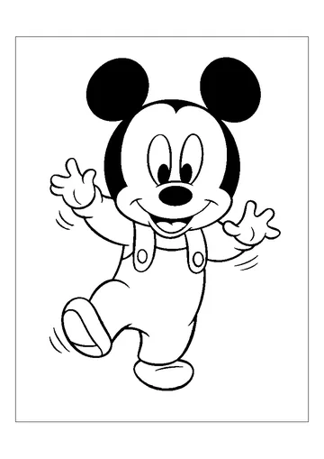 Baby Disney coloring page
