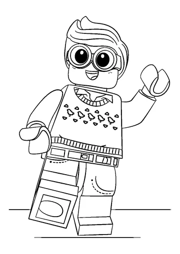 Dick Grayson coloring page