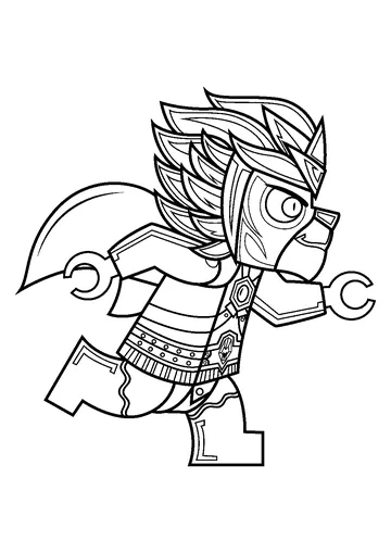 Legends of Chima Laval coloring page