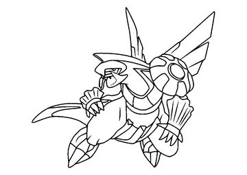 Palkia Legendary Pokemon coloring page