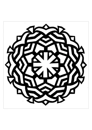 Security Easy coloring page