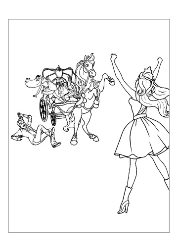 Toris loyal coloring page