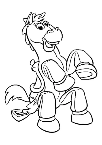 Bulleyes coloring page