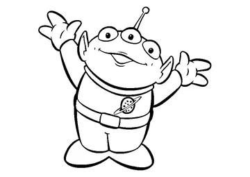 Happy Sarge coloring page