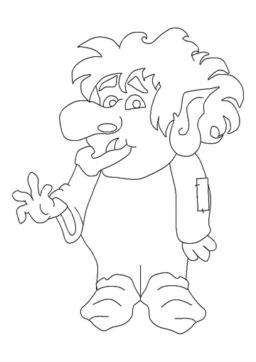4 Fantasy coloring page