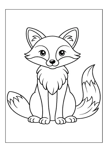 Simple coloring page