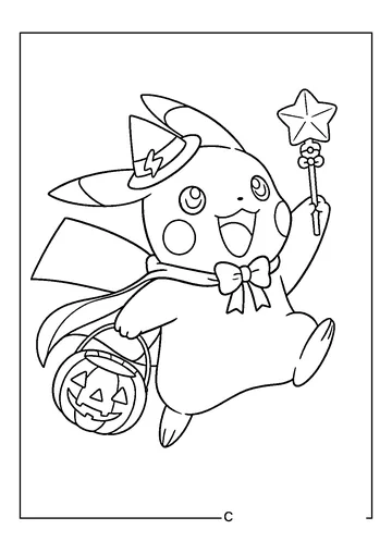 Halloween Witch coloring page