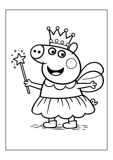 Fairy Princess coloring page