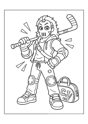 Casey Jones coloring page