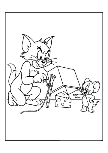 Funny Trap coloring page