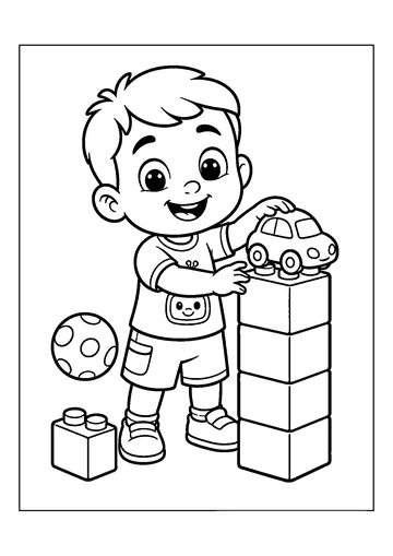 TomTom Cocomelon coloring page