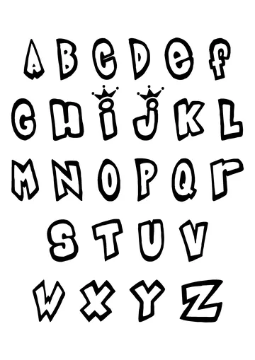 Simple coloring page