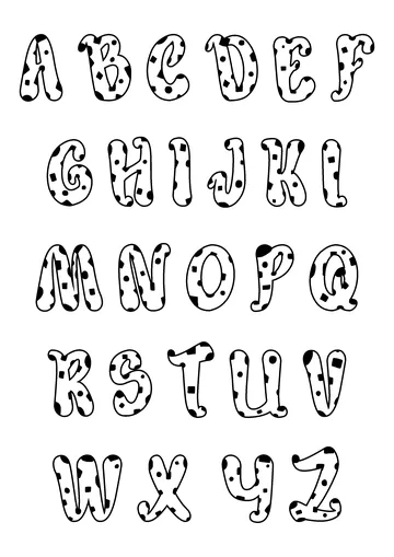 Simple coloring page