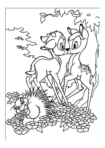 yawns, with pan coloring page