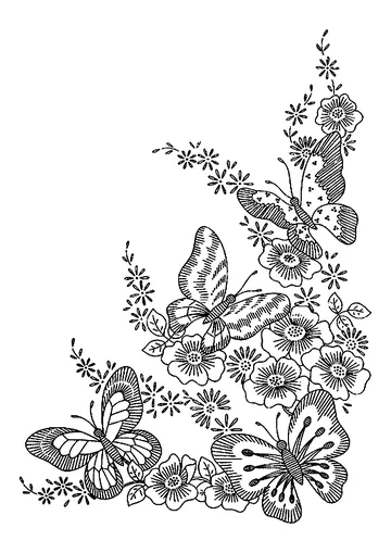 Simple coloring page