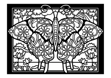 Simple coloring page