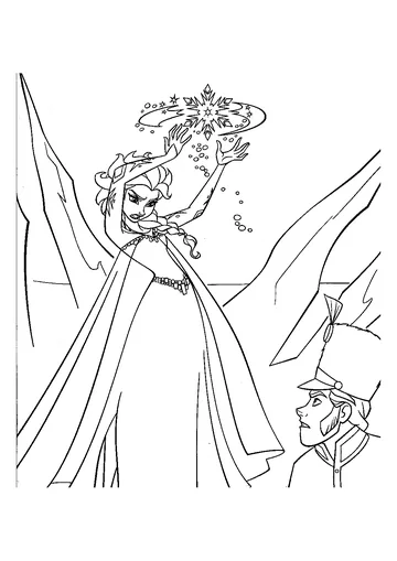 Easy free coloring page